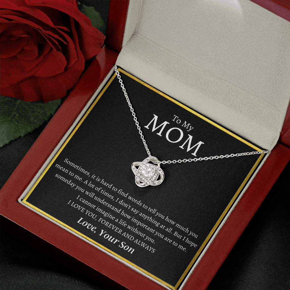 A mi mamá | Te amo mamá | Collar de nudo de amor