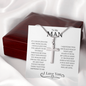 To My Man | You are My Everything | Cross Necklace