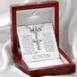 To My Man | You are My Everything | Cross Necklace