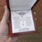 To My Man | You are My Everything | Cross Necklace