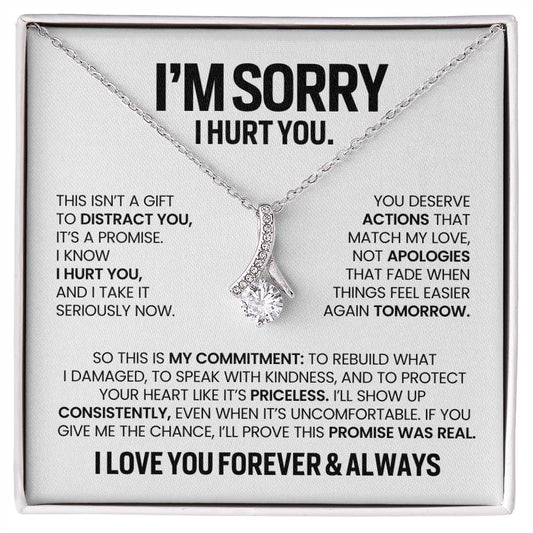 Apology Gift For Her - Alluring Beauty Necklace - This Is My Promise