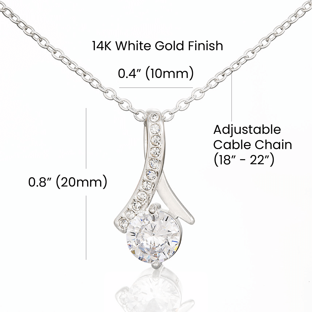 Apology Gift For Her – Alluring Beauty Necklace – I Love You Forever