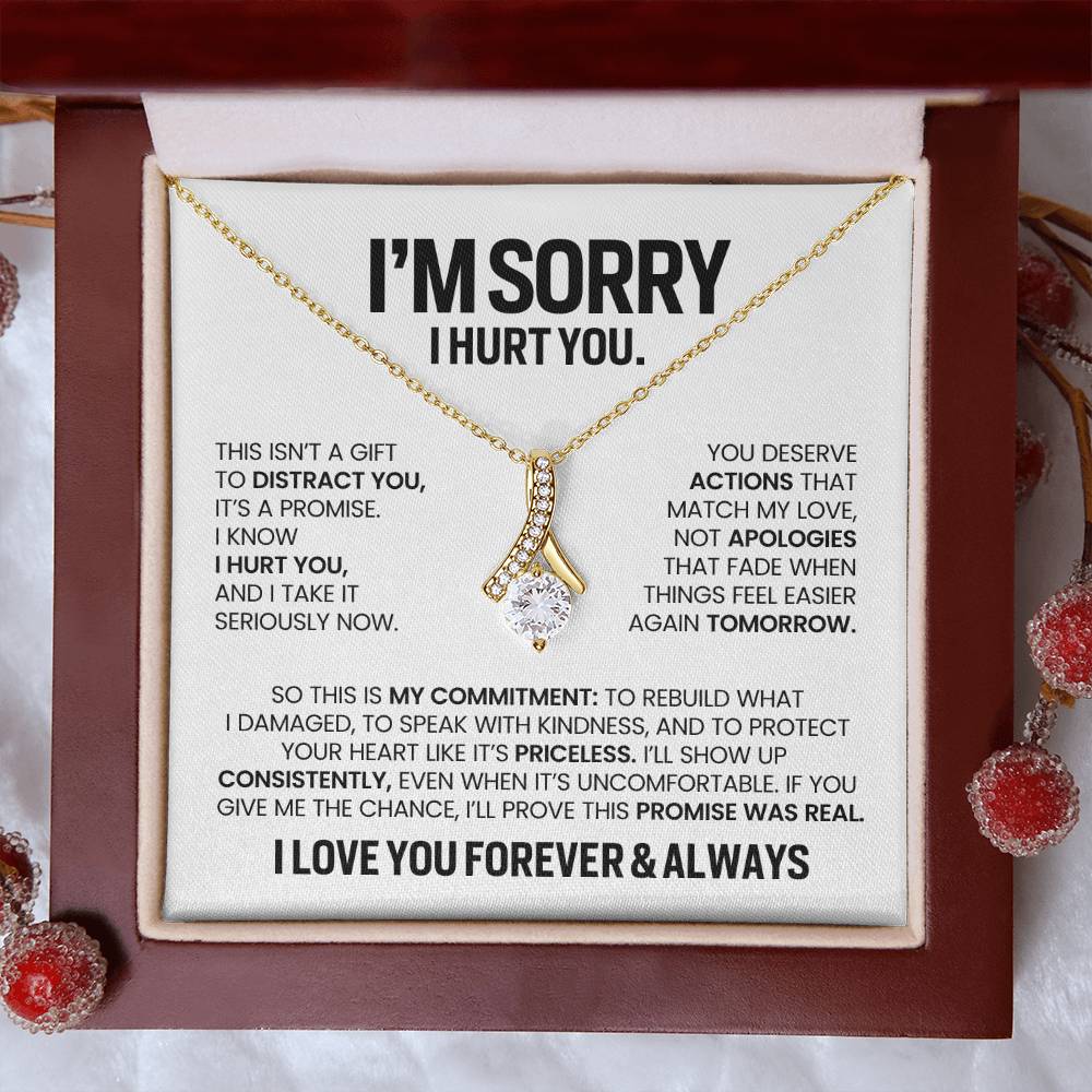 Apology Gift For Her - Alluring Beauty Necklace - This Is My Promise
