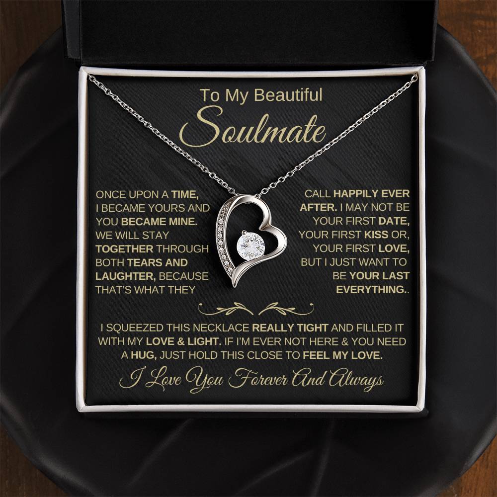 To My Beautiful Soulmate | Always Together | Forever Love Necklace ❤️