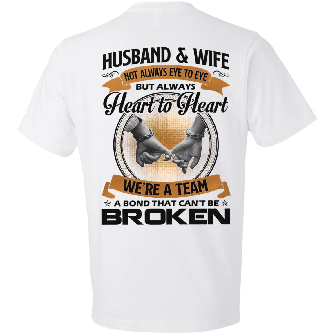 Husband And Wife Always Heart To Heart Classic T-Shirt
