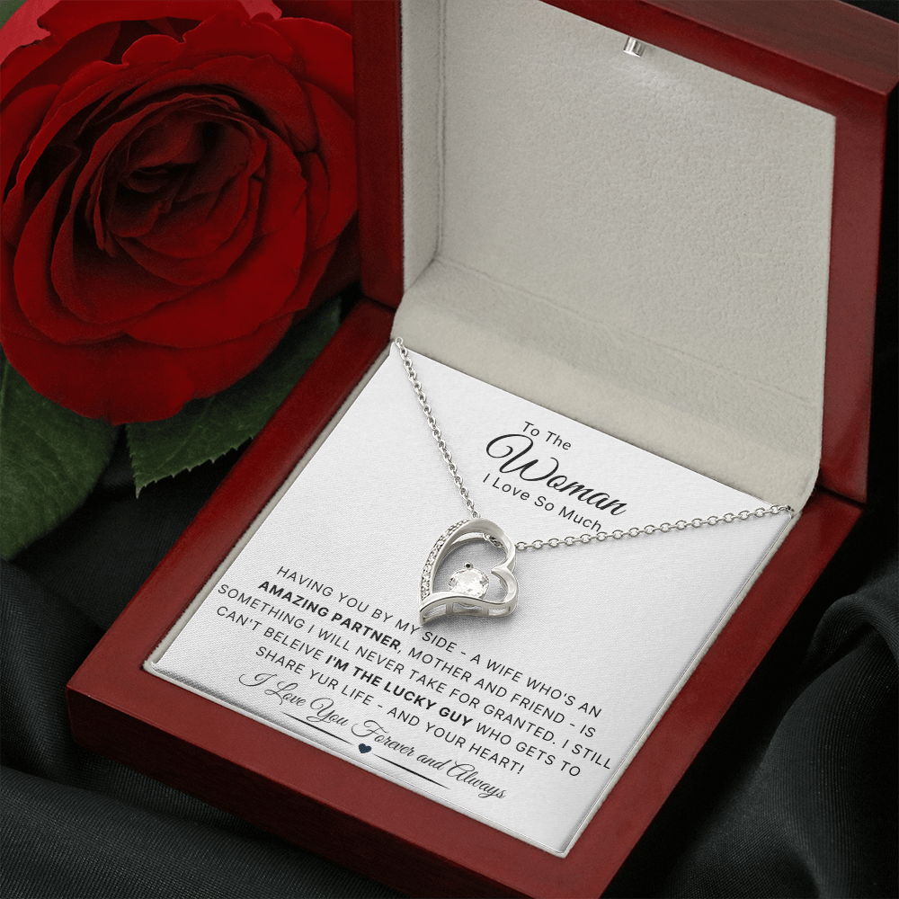 To The Woman I Love So Much | Forever Love Necklace