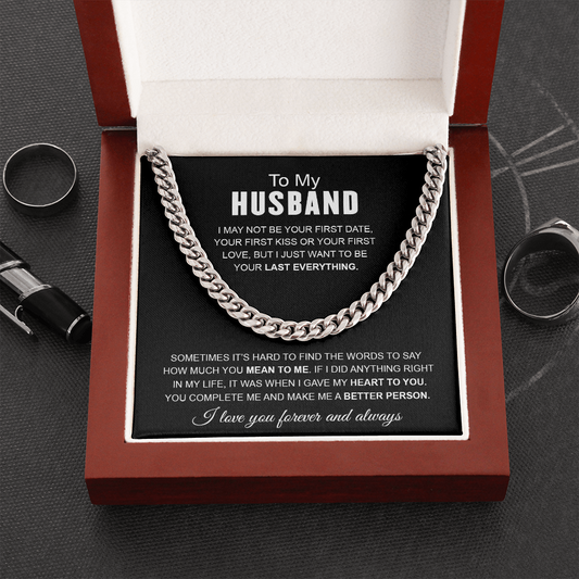 My Husband |  Better Person |  Cuban Link Chain