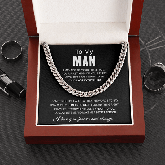 My Man |  Better Person |  Cuban Link Chain