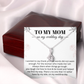 To My Mom - My wedding day -  Alluring Beauty necklace