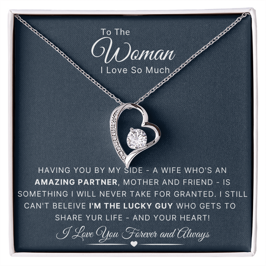 To The Woman I Love So Much | Forever Love Necklace