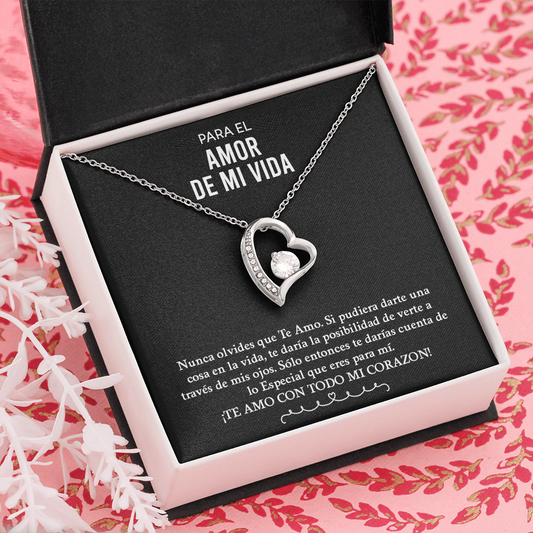 Para El Amor De Mi Vida | Collar de Amor Infinito