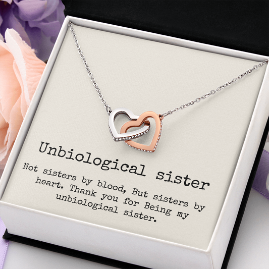 Unbiological Sister | Never-Ending Love  Necklace