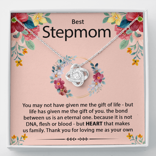 Best Stepmom - Love Knot Necklace