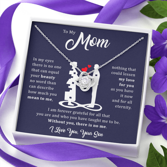 To My Mom | Loved Mother | Necklace