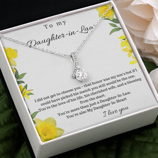 To My Daughter-In-Law | Alluring Beauty Necklace