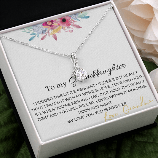 To My Granddaughter | Alluring Beauty Necklace