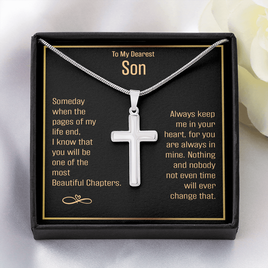 To My Son | Cross Necklace
