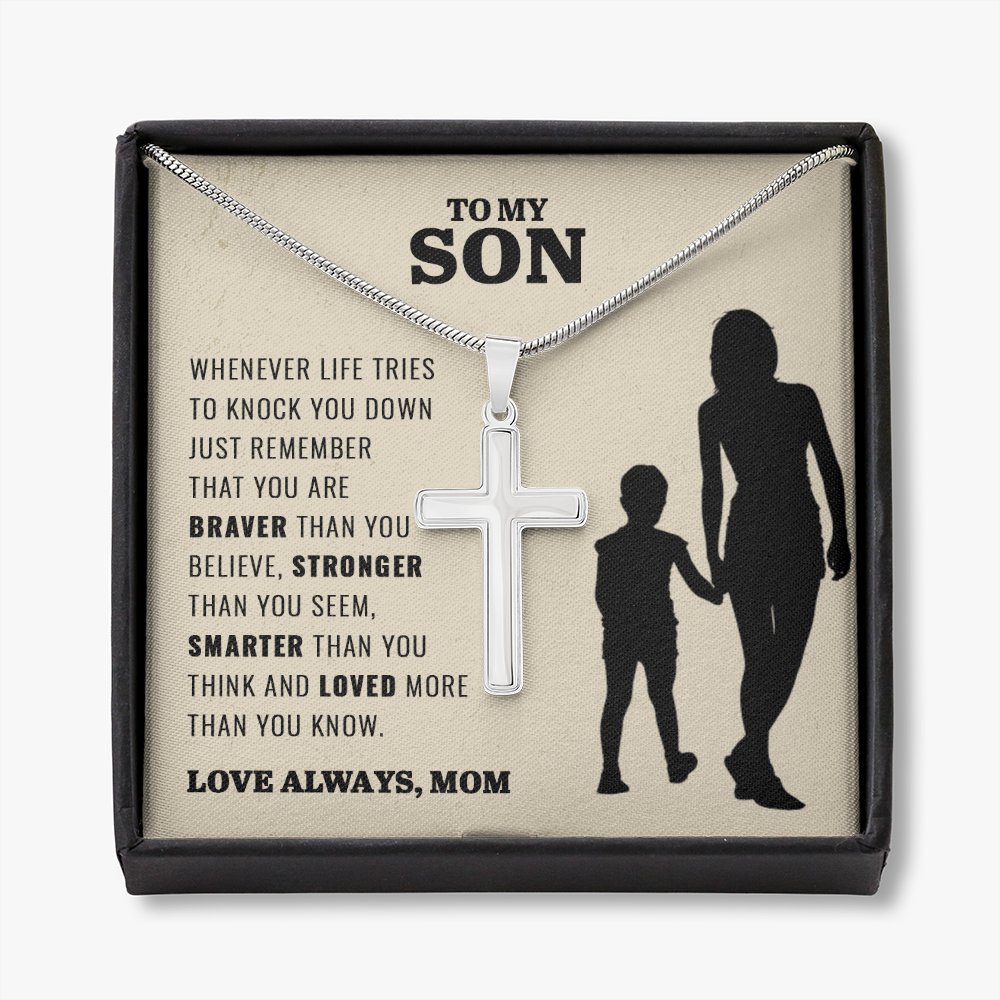 To My Son | Cross Necklace ❤️❤️